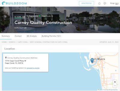cape coral new home builder